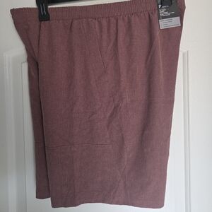 Men's FLX Accelerate 9-Inch Shorts FLX Burgundy NWT